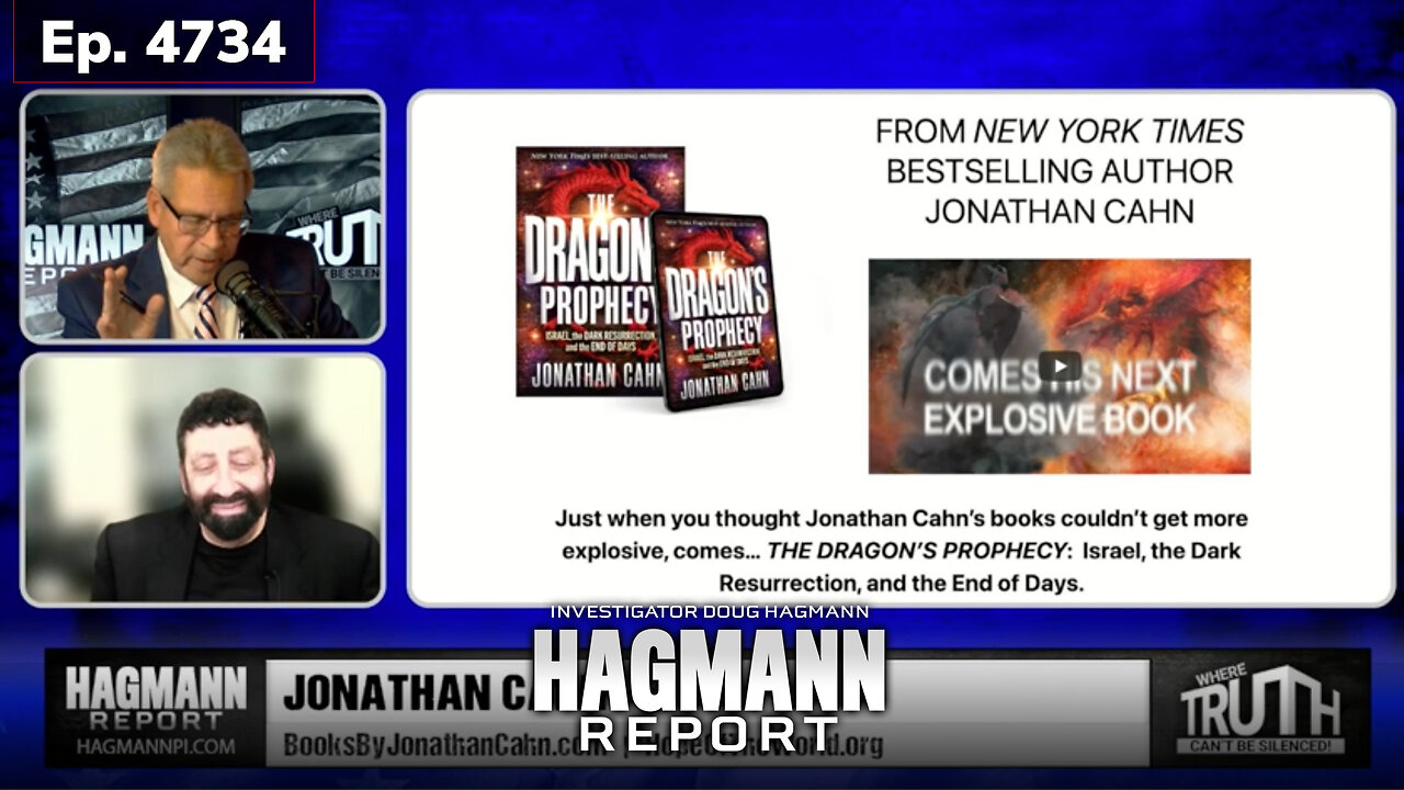 Ep 4734: Jonathan Cahn on Current & Biblical Events - Insight into the Future | The Dragon's Prophecy | September 6, 2024