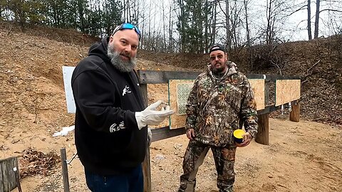 FBA Cheesy Poof Challange 2023 : 100 yards with Daystate Redwolf Safari .25 caliber