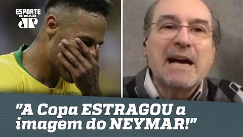 "A Copa ESTRAGOU a imagem do NEYMAR!", dispara Wanderley