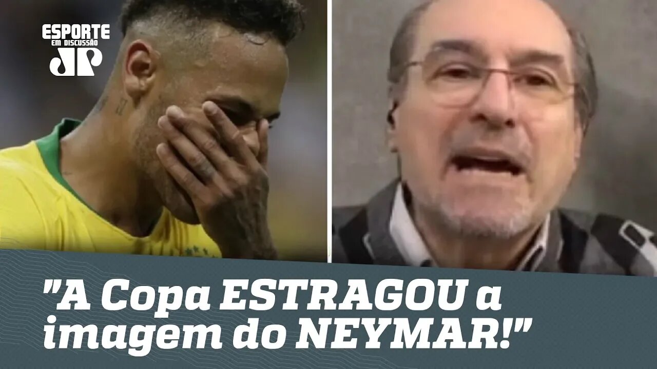 "A Copa ESTRAGOU a imagem do NEYMAR!", dispara Wanderley