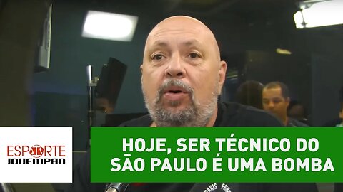 "Hoje, ser técnico do São Paulo é uma bomba", diz Nilson Cesar