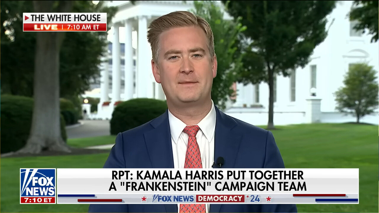 Peter Doocy Dishes On Tension Inside Harris' 'Frankenstein' Campaign And 'Senioritis' In Biden WH