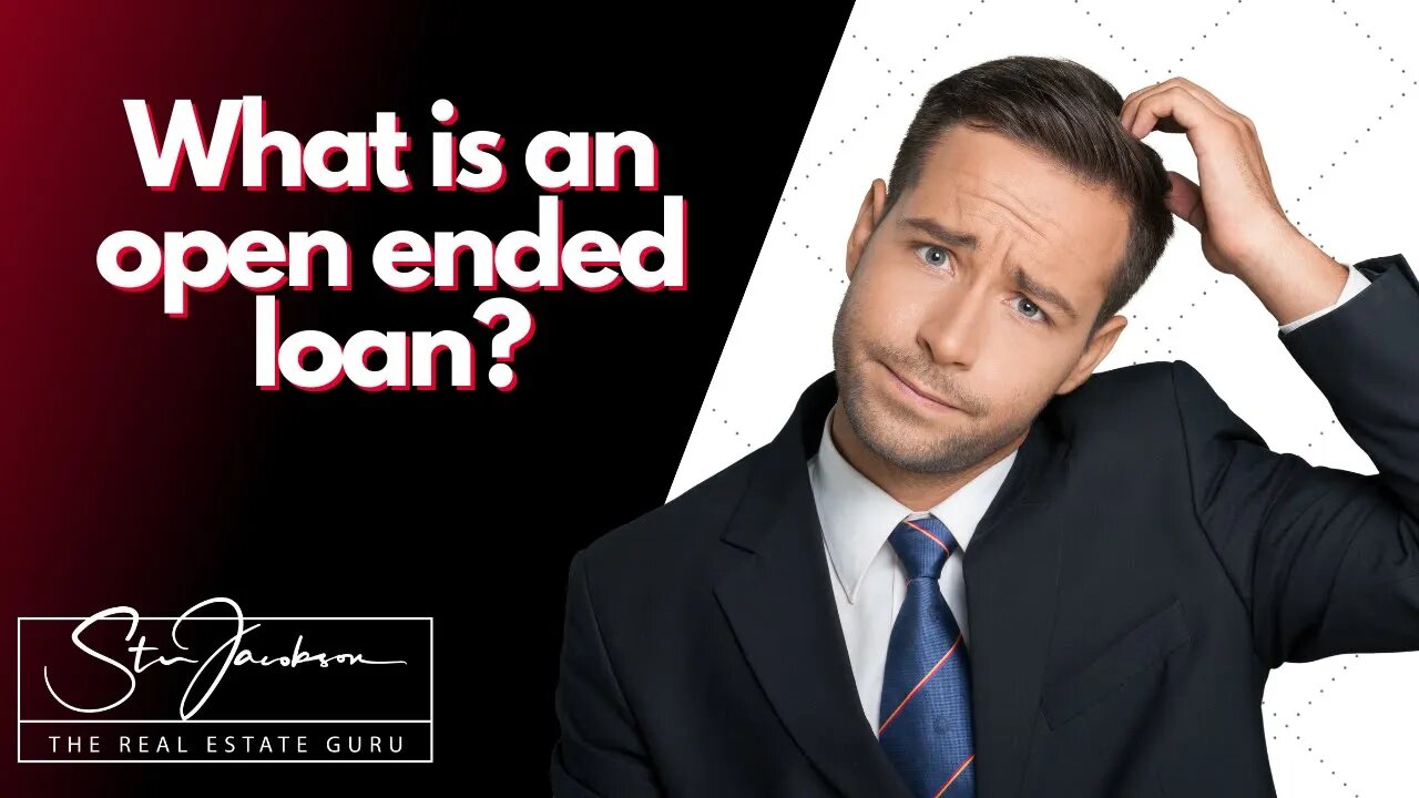 What is an open end loan?