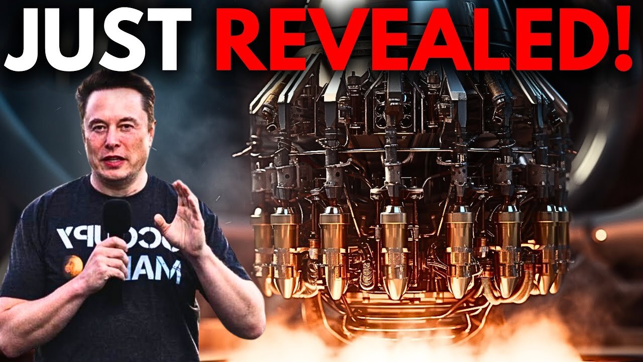 Elon Musk JUST REVEALED Insane NEW SpaceX Rocket Engine!