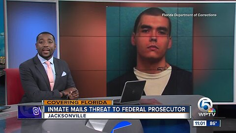 Florida inmate pleads guilty to mailing threat to prosecutor