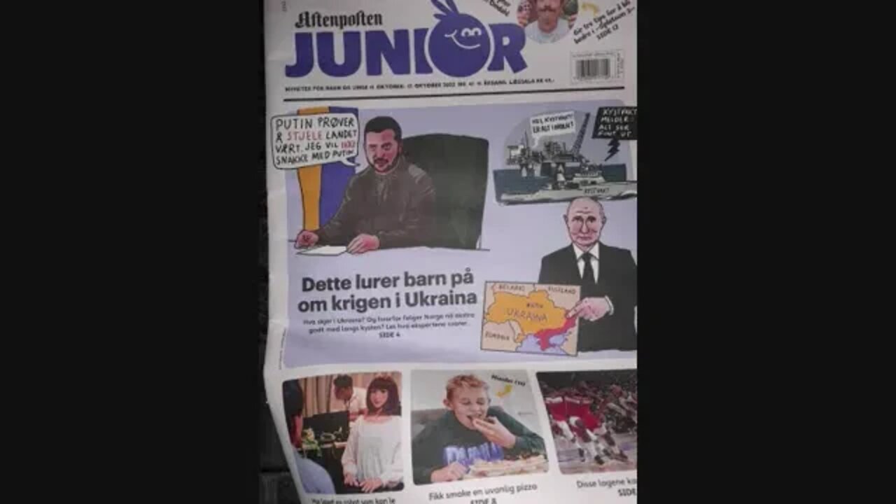 Norway brainwashing children against Russia