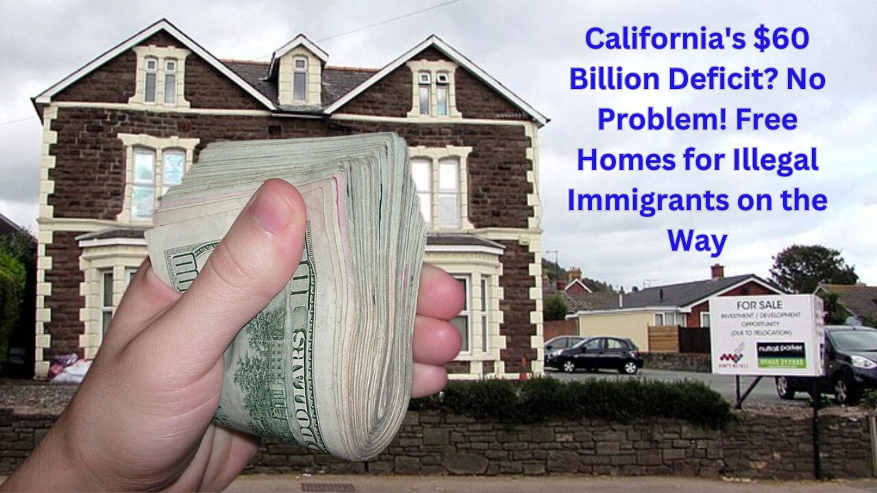 California's New Home Giveaway: Illegal Immigrants to Get Zero-Down, Interest-Free Mortgages!