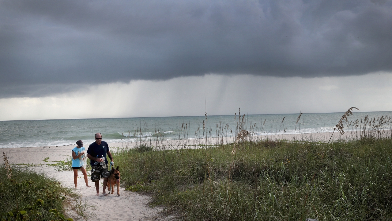 Hurricane Dorian Moving Up Florida Coast