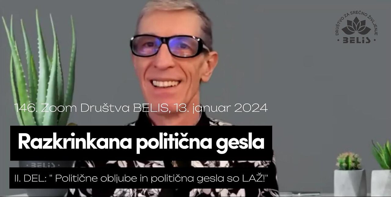 II. DEL: Razkrinkana politična gesla - Mihael Bellis