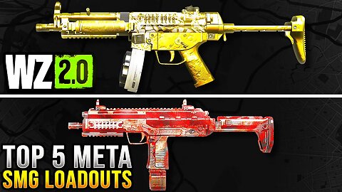 Warzone Top 5 Meta SMG Loadouts in SEASON 5! (Warzone Best Loadouts)