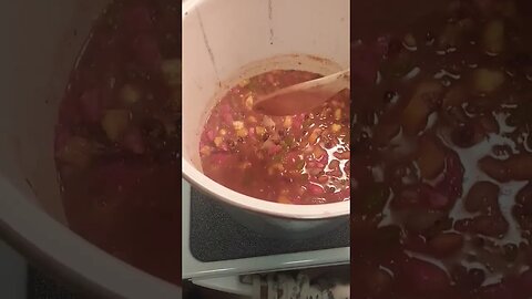 Keegan's garden #chili is legit. might need a number 2 break on stream tonight. #garden