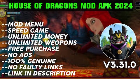 HOUSE OF DRAGON MOD APK DOWNLOAD| LATETS MOD APK