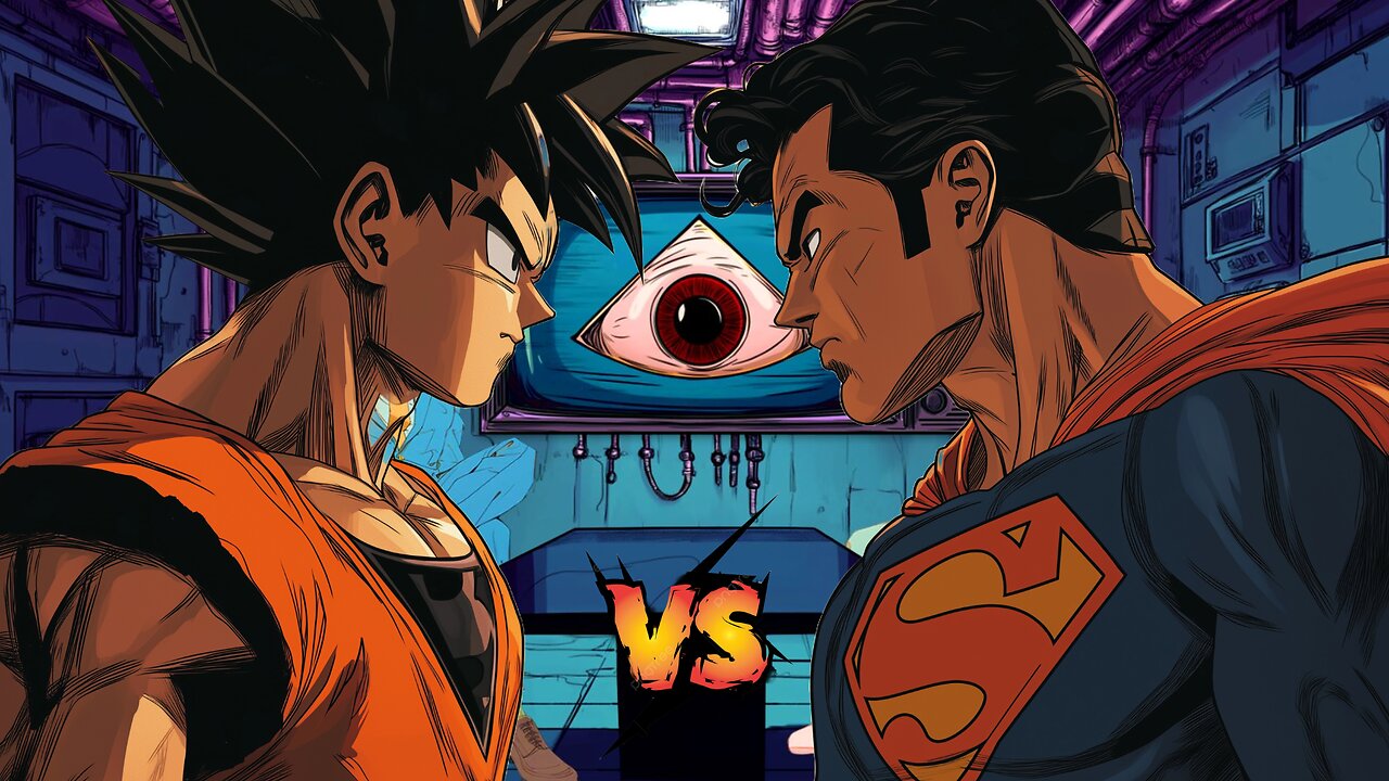 AI Debate: Goku vs Superman