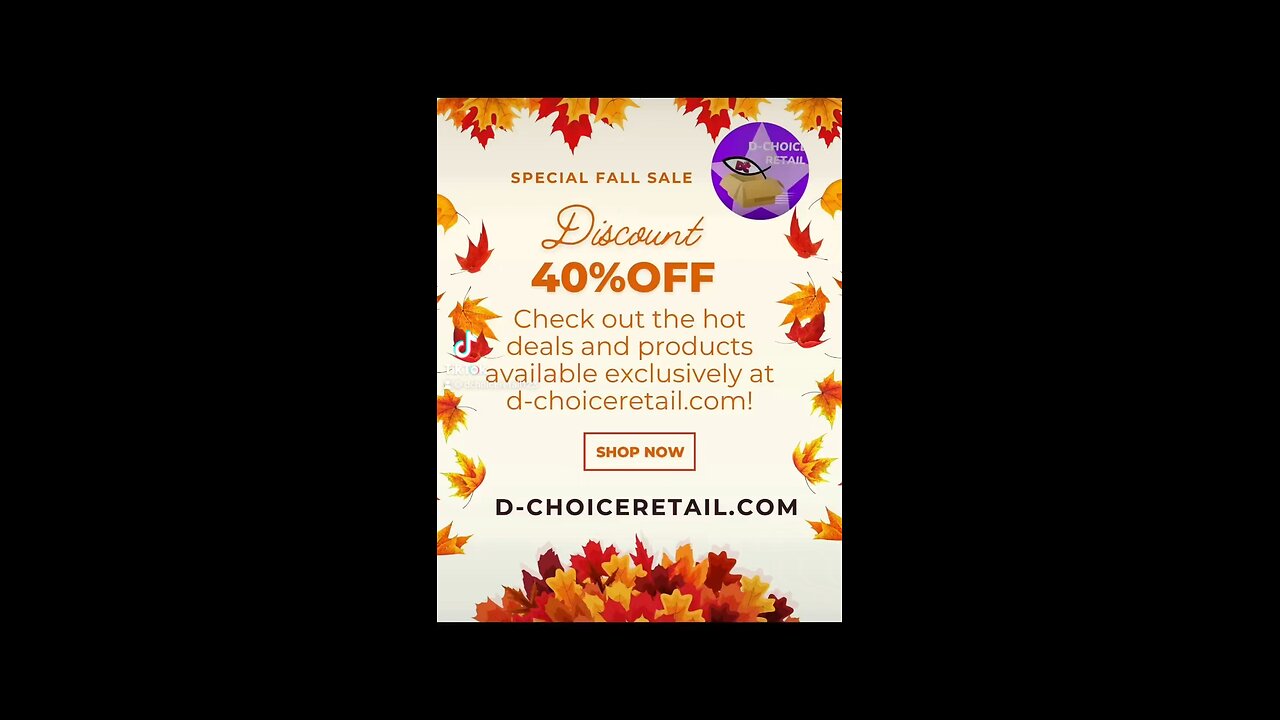Fall sale