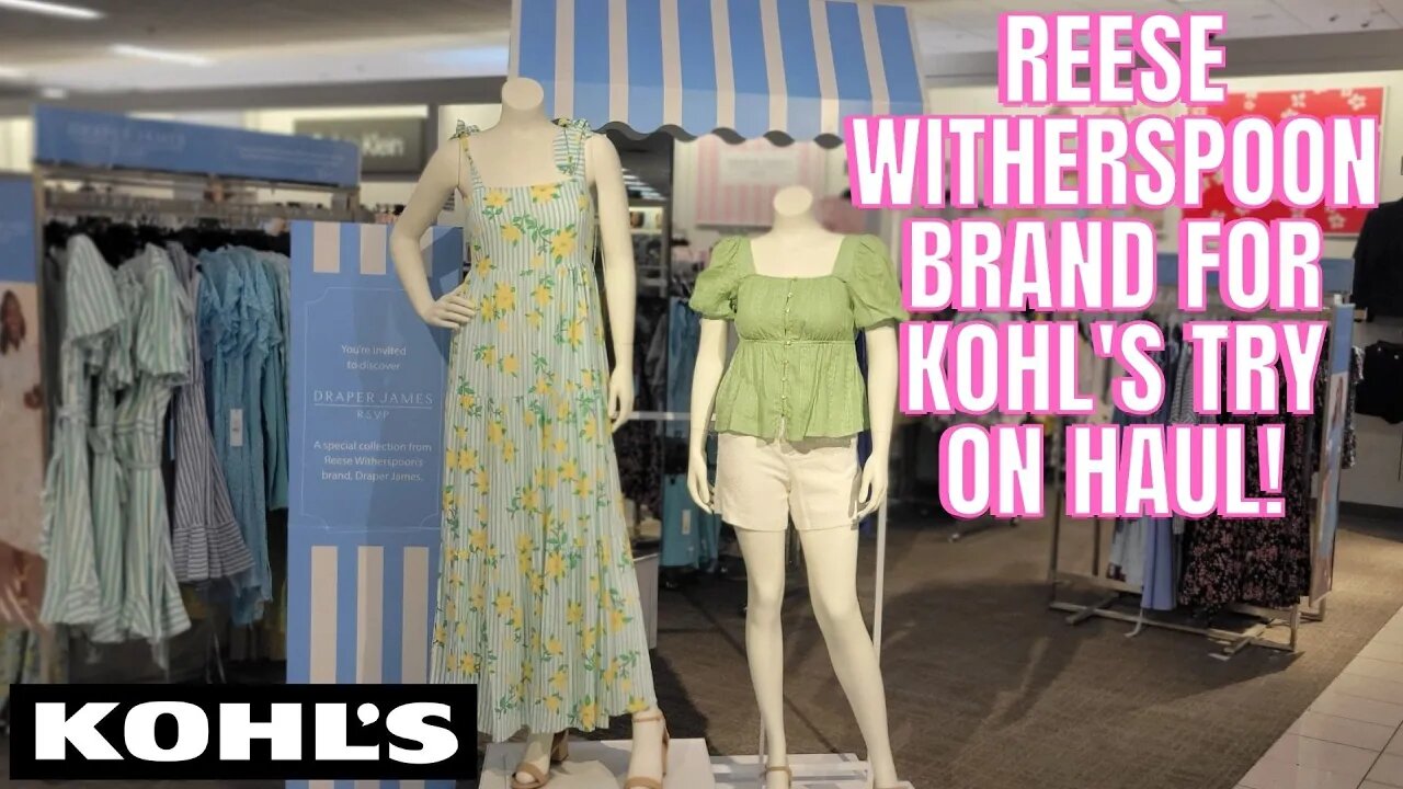 KOHL'S | TRYING ON REESE WITHERSPOON CLOTHING LINE | SO CUTE! @ReeseWitherspoon