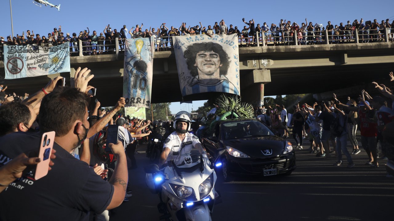 Fans Mourn Soccer Legend Diego Maradona As 'Man Of The People'