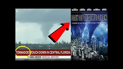 SCRIPTED REALITY! CATEGORY 6 DAY OF DESTRUCTION! TORNADOES MERGE WITH HURRICANE TO MAKE A MEGASTORM!