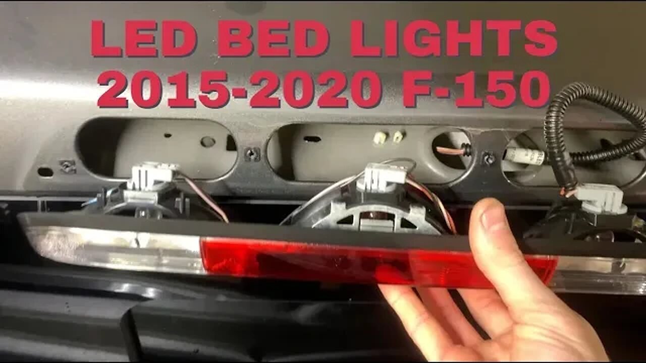 2015-2020 Ford F-150 LED Brake Light and Cargo Light Installation