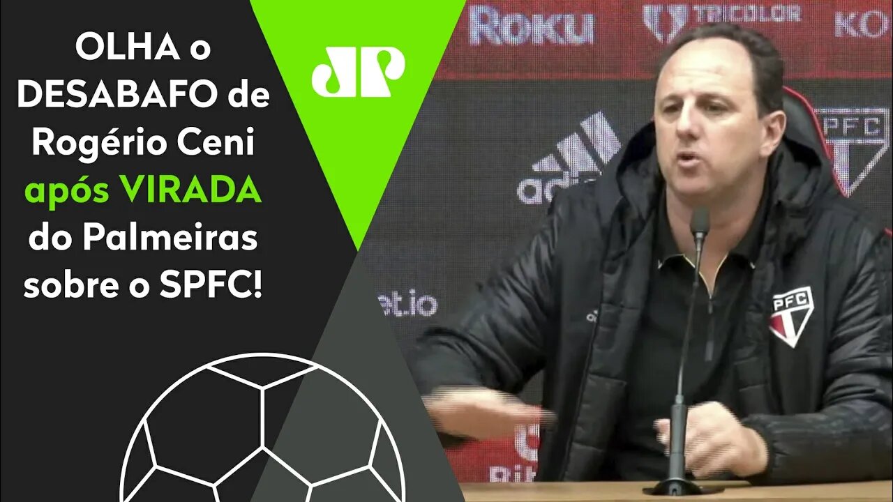 "POR MIM, EU NEM ESTARIA AQUI!" Rogério Ceni DESABAFA após São Paulo 1 x 2 Palmeiras!