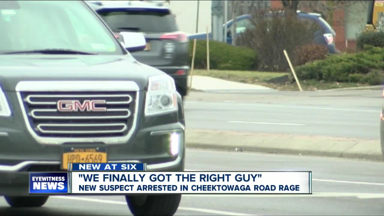 New suspect arrest in Cheektowaga road rage