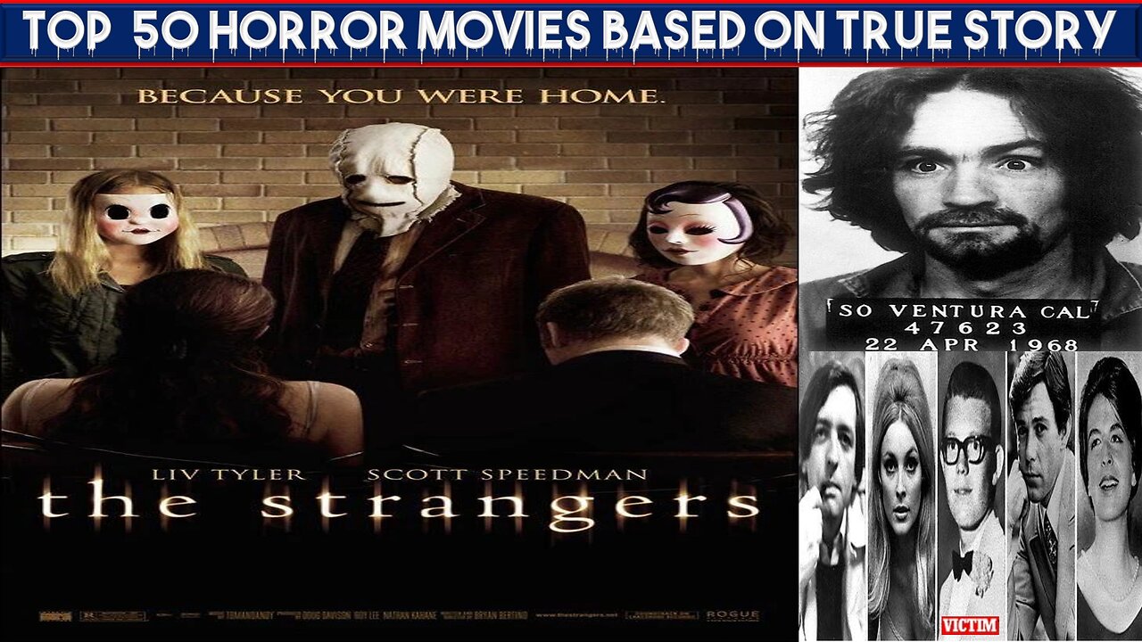 The Strangers (2008)|Series 3| Top 50 Horror Movies Inspired by True Events