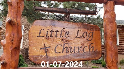 Get Away Lord, I Am a Sinful Man | Little Log Church, Palmer Lake, CO | 01/07/2024