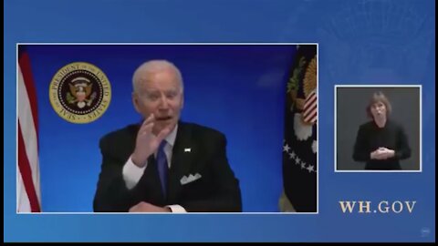 Joe Biden takes questions