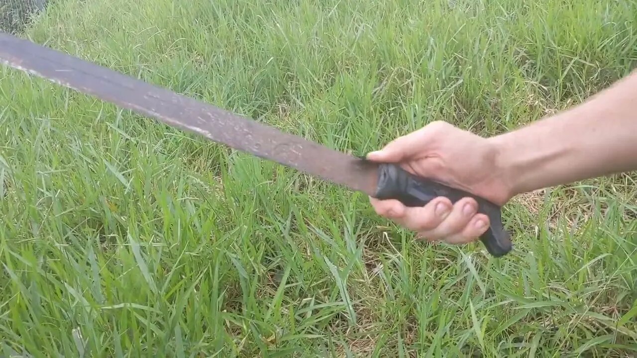 How we mow our yard in the apocalypse