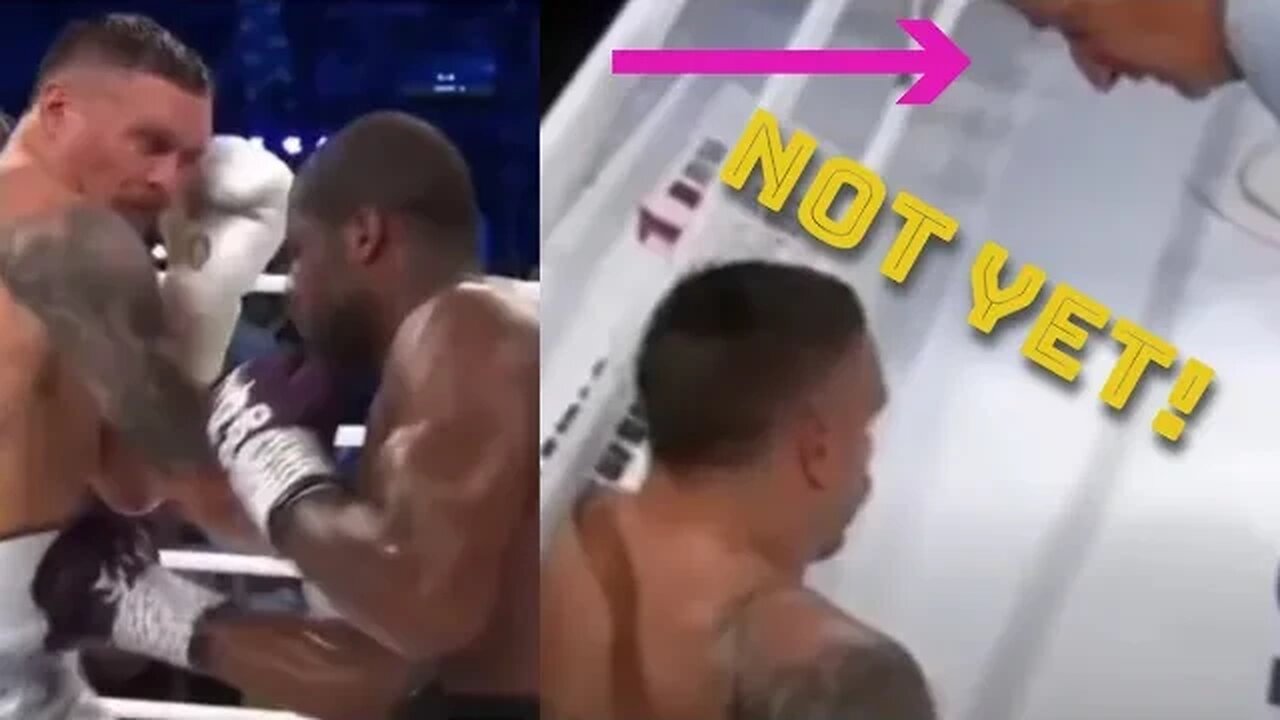 Referee Told Usyk What!? Oleksandr Usyk vs. Daniel Dubois