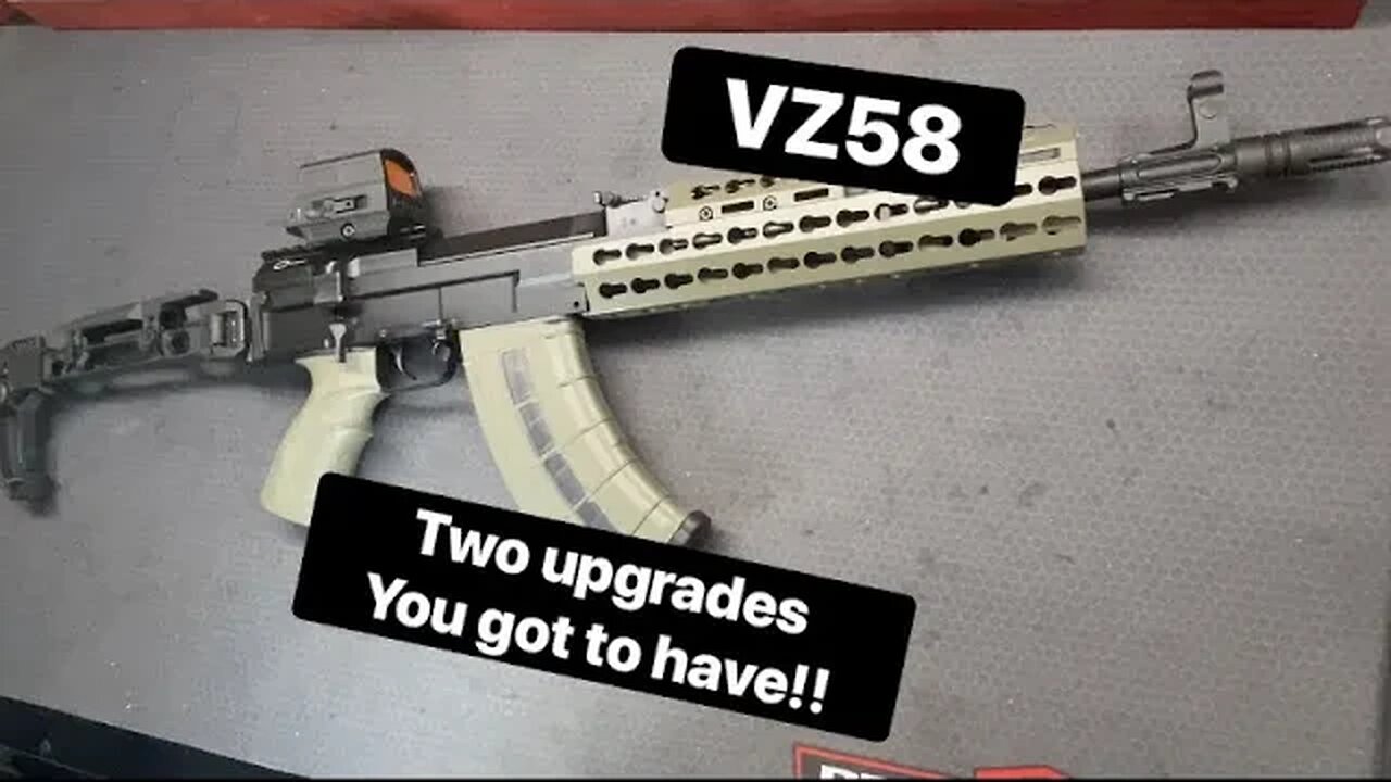 The upgrades you need on your VZ58: bolt and magazine release