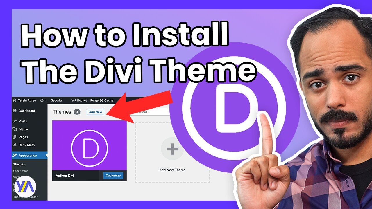 How to Easily Install Divi Theme on any Word Press Website | New Beginner Tutorial 😊