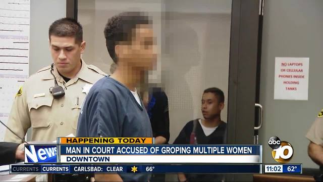 Man charged with groping SDSU students