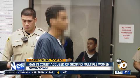 Man charged with groping SDSU students