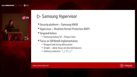 Aristeidis Thallas Emulating Hypervisors A Samsung RKP Case Study