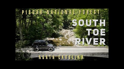 Sounds of the Trail | South Toe River | Overlanding Pisgah National Forest | North Carolina | ASMR