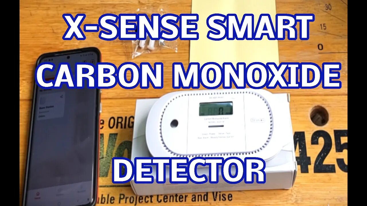 X-Sense Smart Carbon Monoxide Detector XC01-M - Accessory item without Base Station