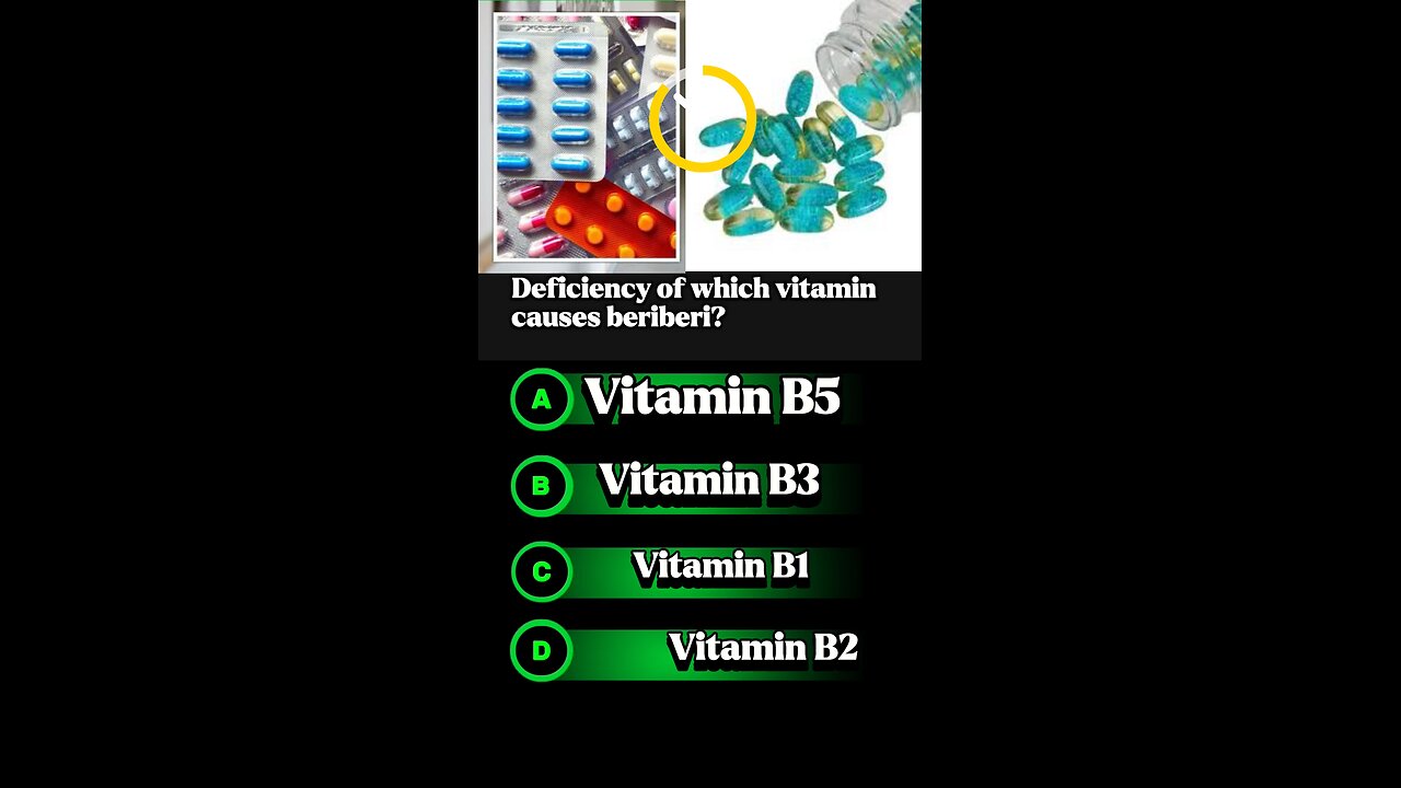 Vitamin B #questionanswer #mcqs #vitaminB #3dmedico