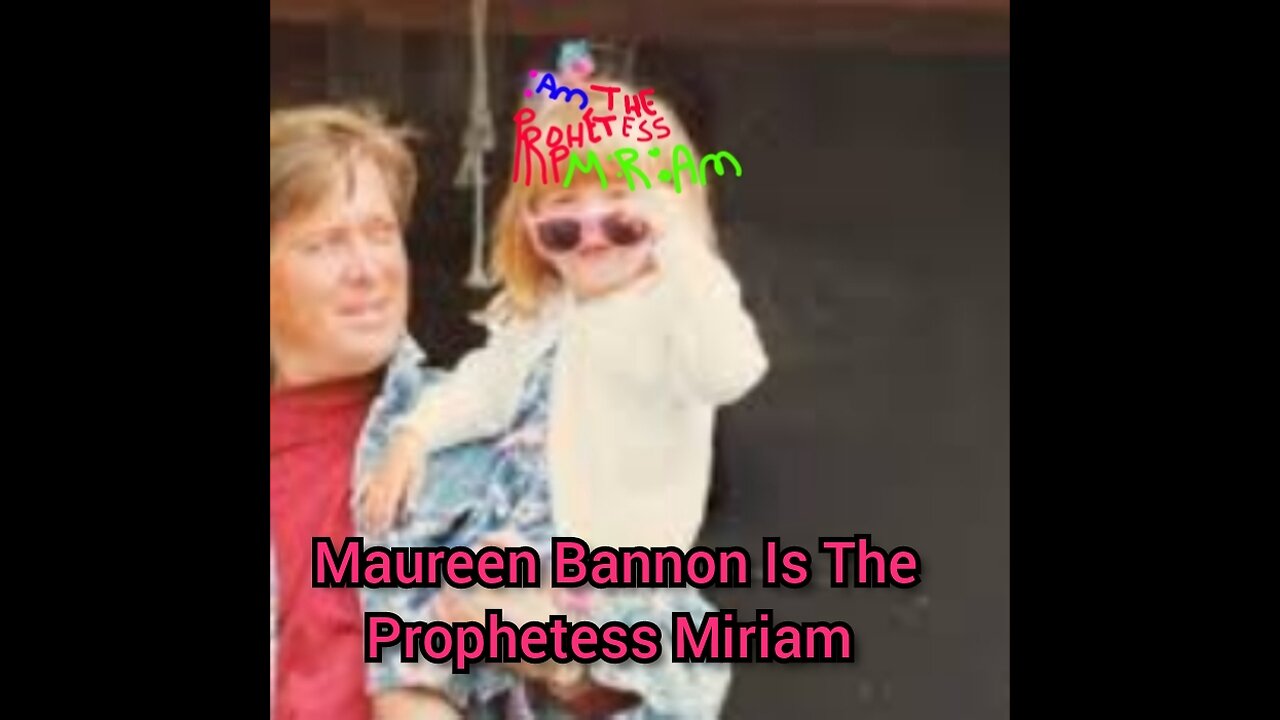 Maureen Bannon is The Prophetess Miriam, The Sister Of Moses