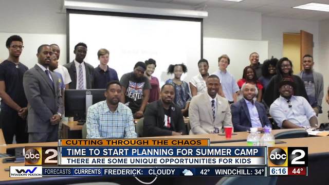 Time to start planning for summer camp