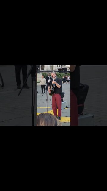 Atticus blue covers Ed sheeran perfect #busker