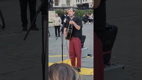 Atticus blue covers Ed sheeran perfect #busker
