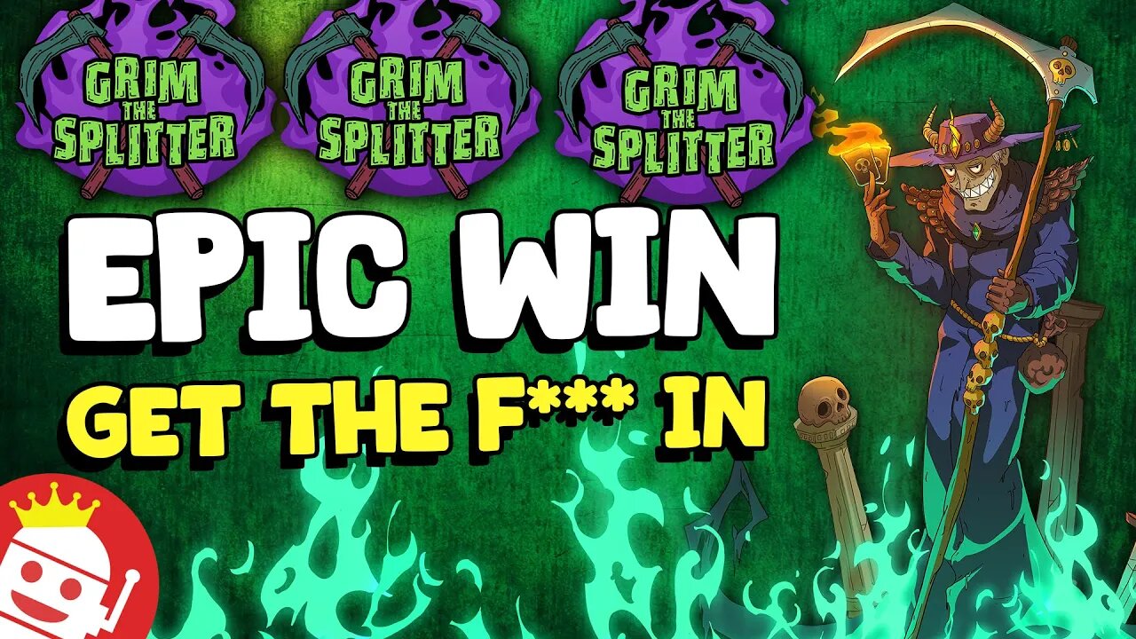 😱 GRIM THE SPLITTER (RELAX GAMING) EPIC PRINTING BONUS!