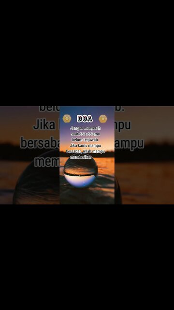 DOA || kata kata Mutiara