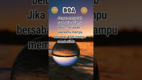 DOA || kata kata Mutiara