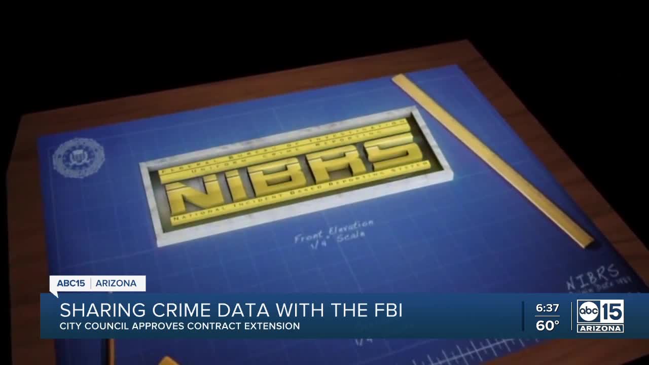 Sharing crime data with the FBI