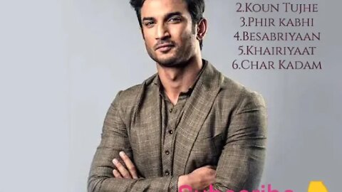 Sushant singh Rajput special top songs