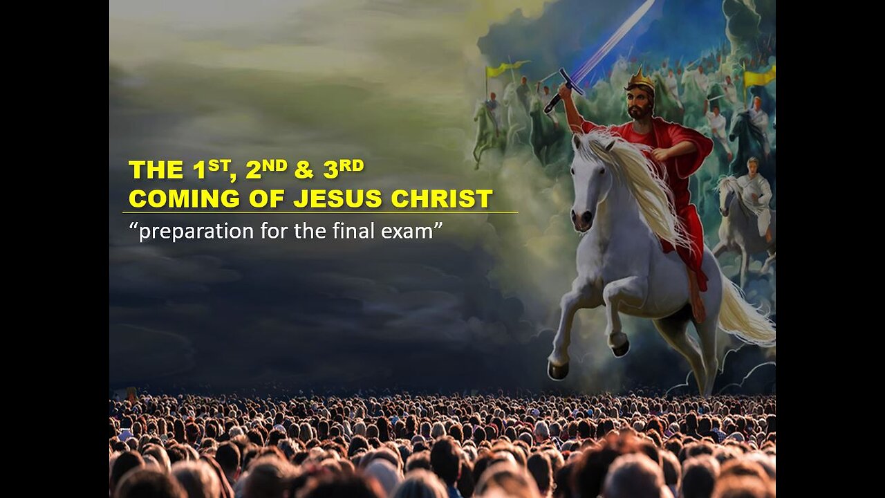 10-08-22 THE 1st, 2nd and 3rd COMING OF JESUS CHRIST By Evangelist Benton Callwood