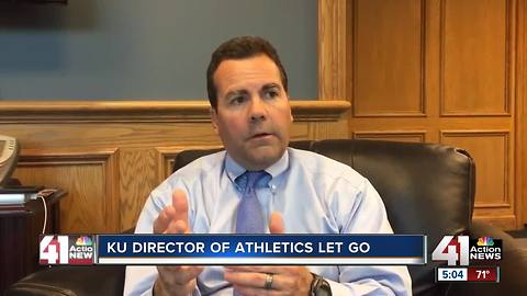 KU dismisses athletic director