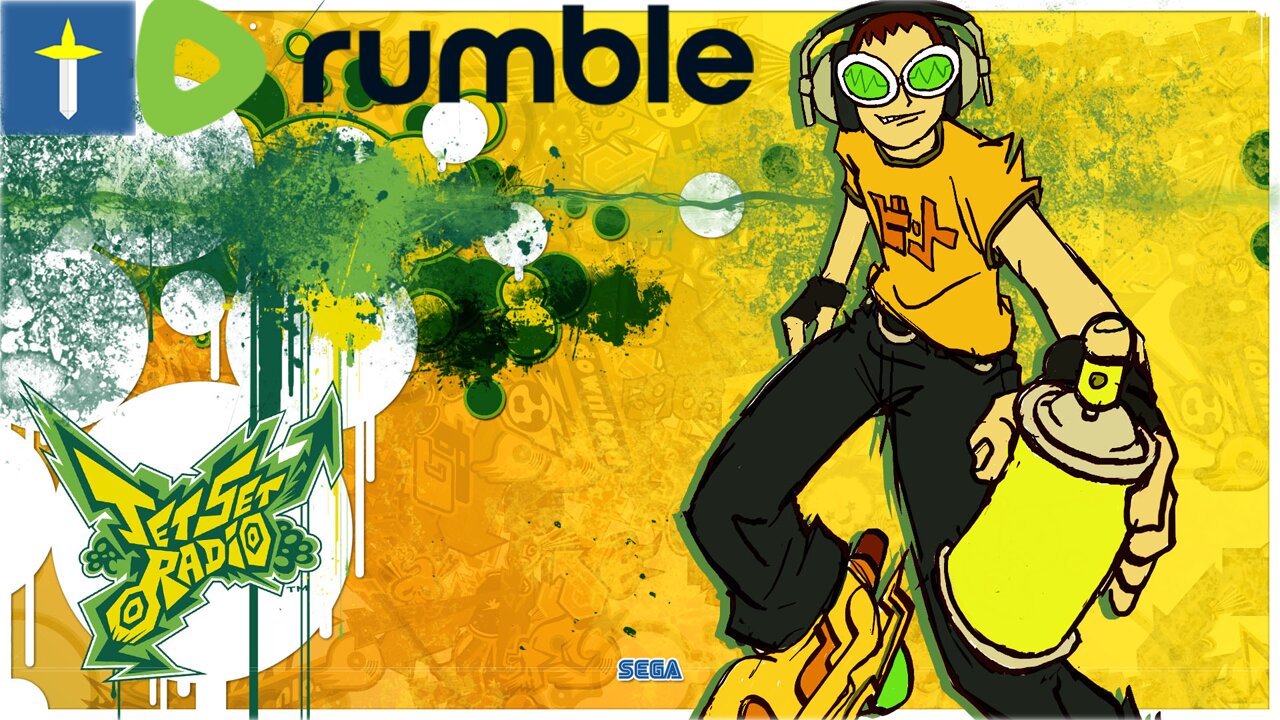 Jet Set Radio Let's Play Stream 3 (blind)