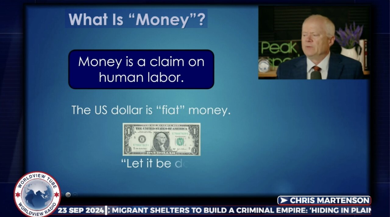 Chris Martenson: What Is "Money"?